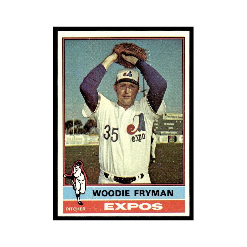 Woodie Fryman 1976 Topps #467 Montreal Expos Baseball Card EX