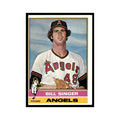 Bill Singer 1976 Topps #411 California Angels Baseball Card EX