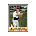 Jim Burton 1976 Topps #471 Boston Red Sox Baseball Card EX