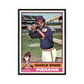 Charlie Spikes 1976 Topps #408 Cleveland Indians Baseball Card EX