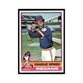 Charlie Spikes 1976 Topps #408 Cleveland Indians Baseball Card EX
