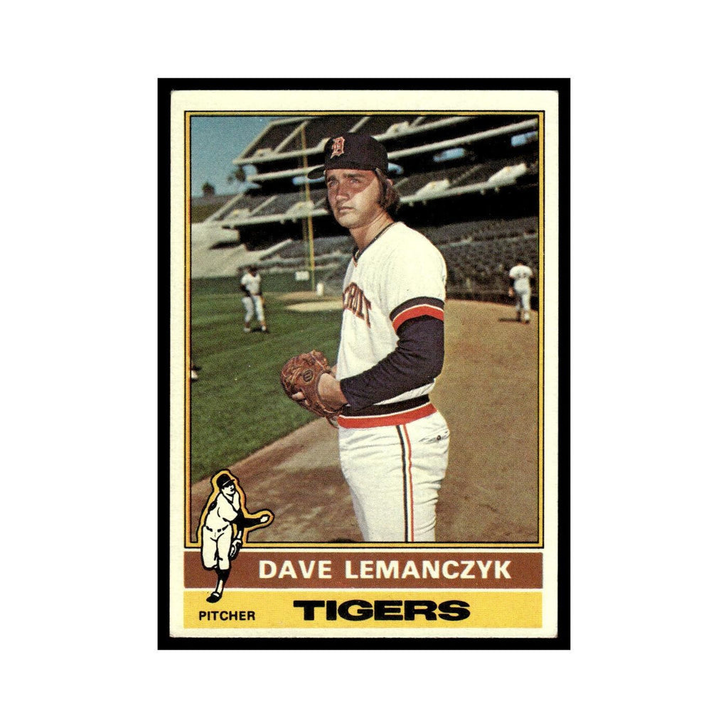 Dave Lemanczyk 1976 Topps #409 Detroit Tigers Baseball Card EX