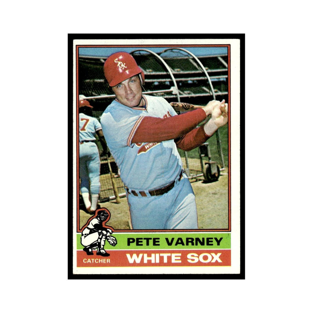 Pete Varney 1976 Topps #413 Chicago White Sox Baseball Card EX