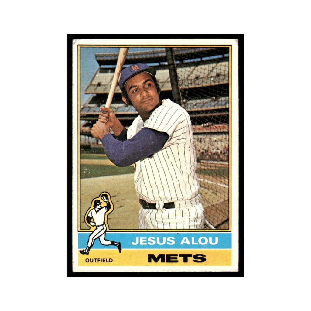 Jesus Alou 1976 Topps #468 New York Mets Baseball Card EX