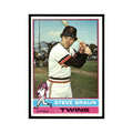 Steve Braun 1976 Topps #183 Minnesota Twins Baseball Card EX