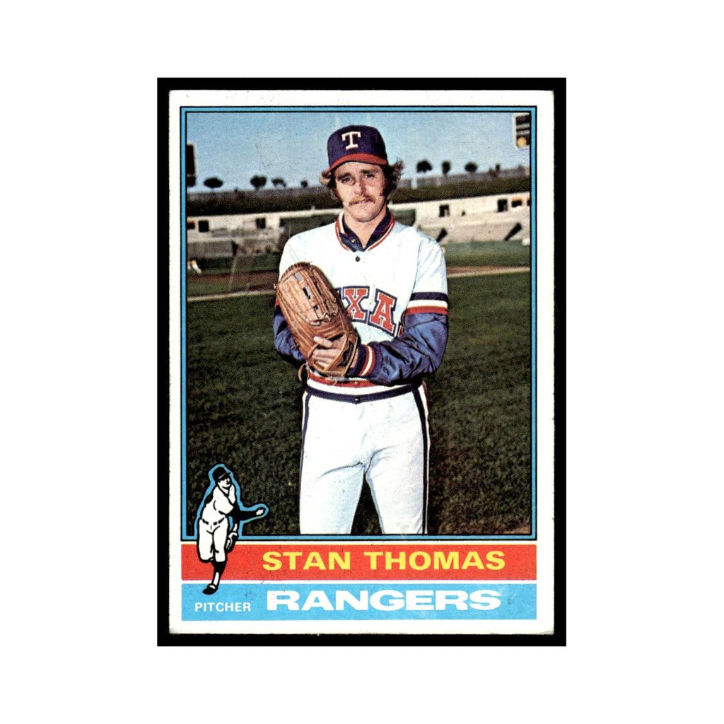 Stan Thomas 1976 Topps #148 Texas Rangers Baseball Card EX