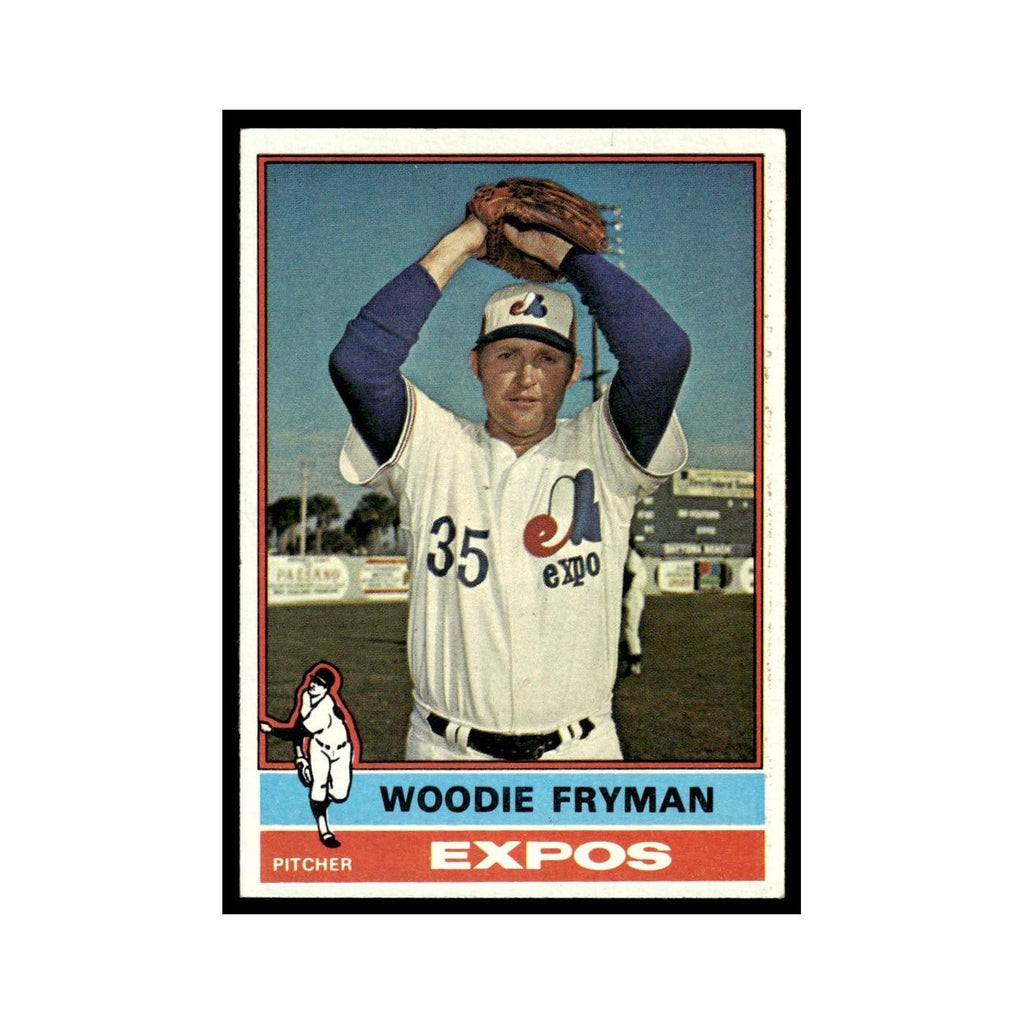 Woodie Fryman 1976 Topps #467 Montreal Expos Baseball Card EX