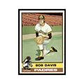 Bob Davis Rookie 1976 Topps #472 San Diego Padres Baseball Card EX