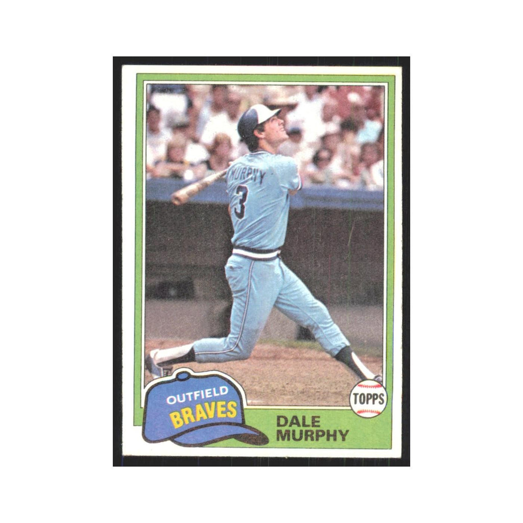 1981 Topps Dale Murphy Braves #504