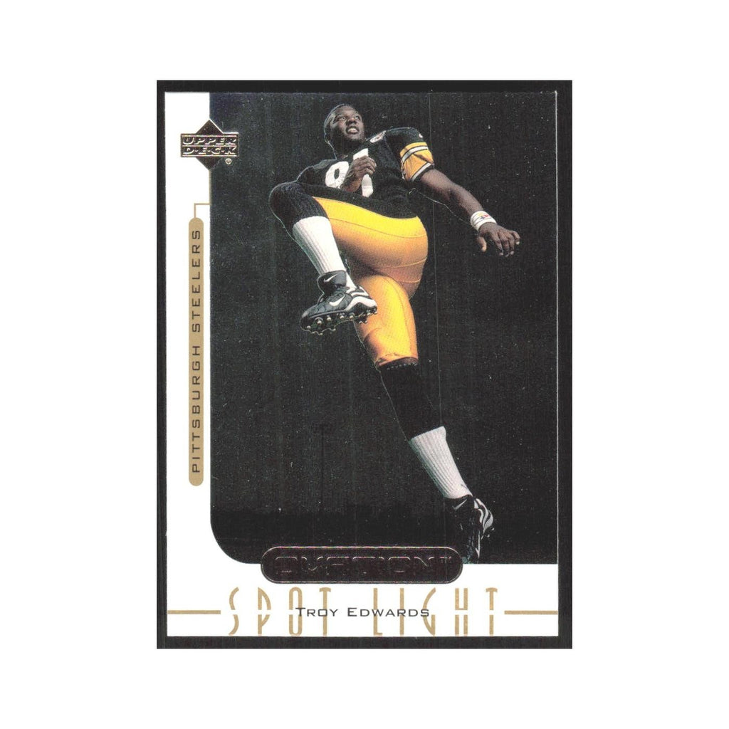 1999 Upper Deck Ovation Troy Edwards Steelers #OS11