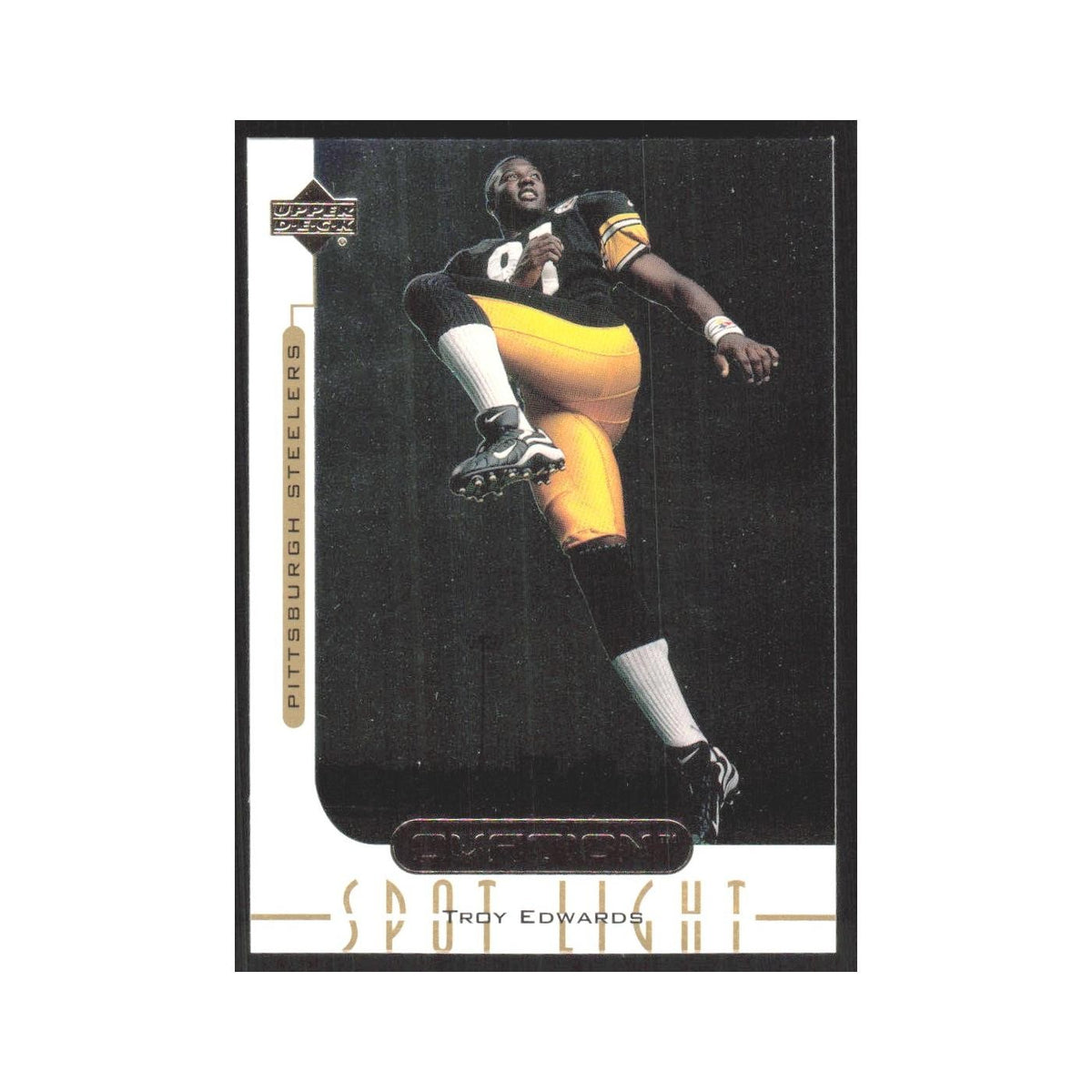 1999 Upper Deck Ovation Troy Edwards Steelers #OS11