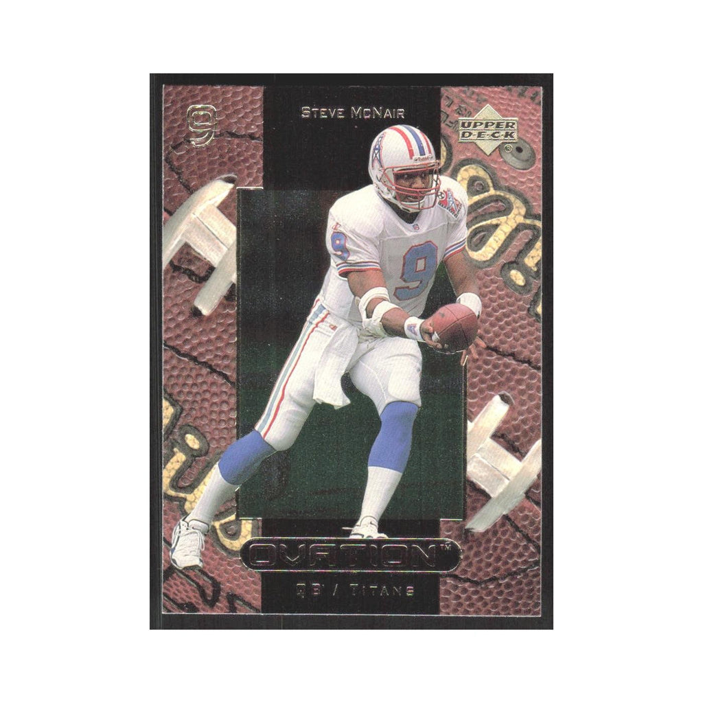 1999 Upper Deck Ovation Steve McNair Titans #57