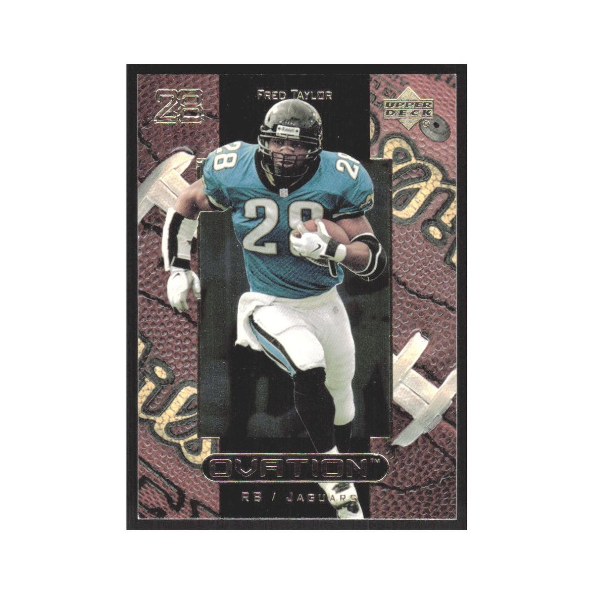 1999 Upper Deck Ovation Fred Taylor Jaguars #26