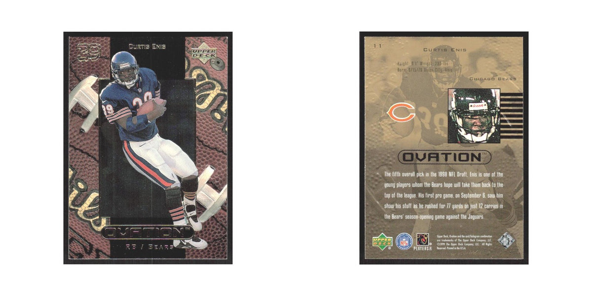 1999 Upper Deck Ovation Curtis Enis Bears #11