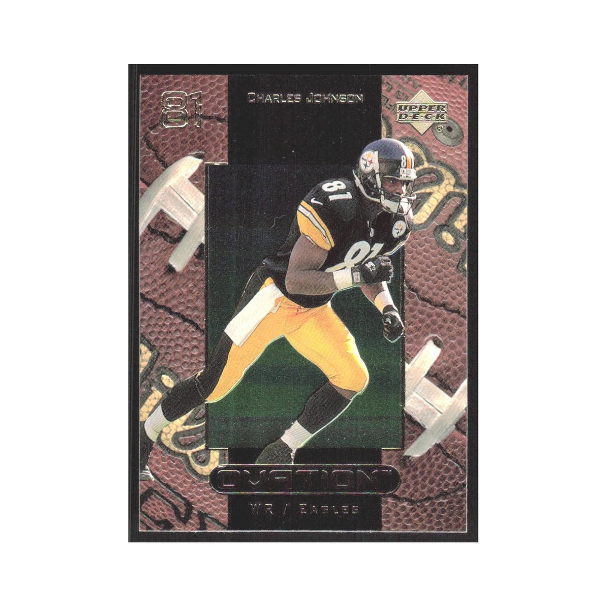 1999 Upper Deck Ovation Charles Johnson Eagles #44