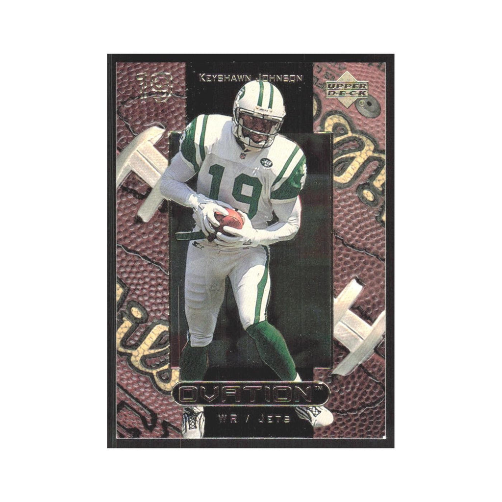 1999 Upper Deck Ovation Keyshawn Johnson Jets #40