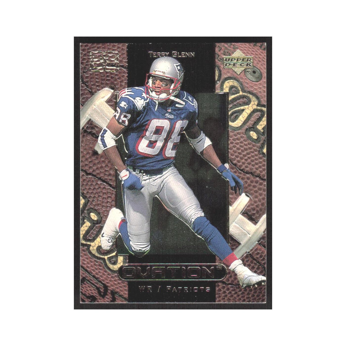 1999 Upper Deck Ovation Terry Glenn Patriots #34