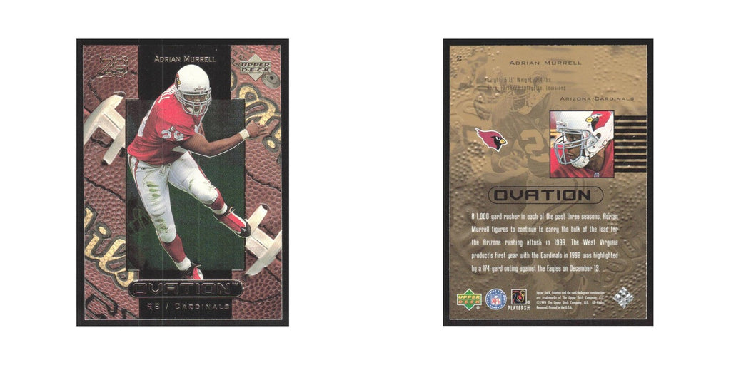 1999 Upper Deck Ovation Adrian Murrell Cardinals #2