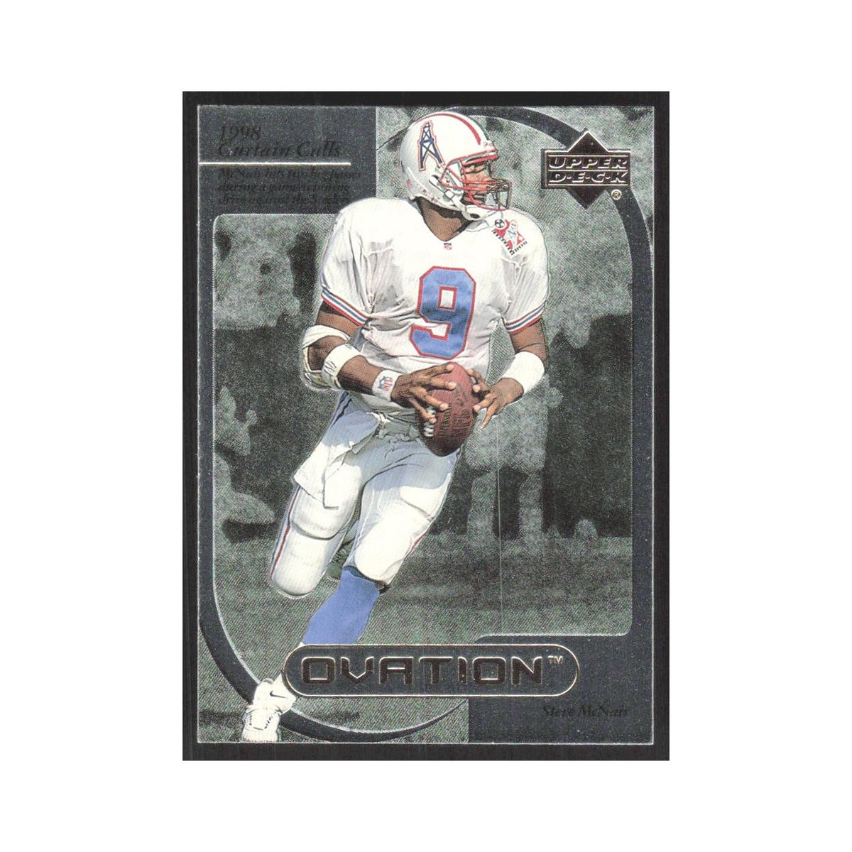1999 Upper Deck Ovation Steve McNair Titans #CC9