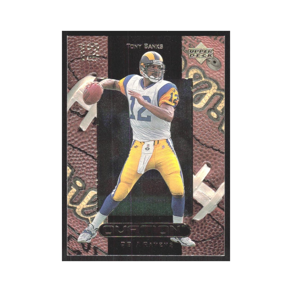 1999 Upper Deck Ovation Tony Banks Ravens #5