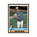 Elias Sosa 1976 Topps #364 Atlanta Braves Baseball Card EX