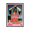 Rick Waits 1976 Topps #433 Cleveland Indians Baseball Card EX