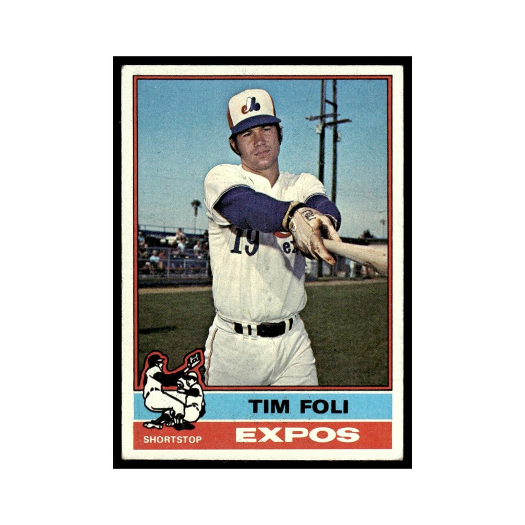 Tim Foli 1976 Topps #397 Montreal Expos Baseball Card EX