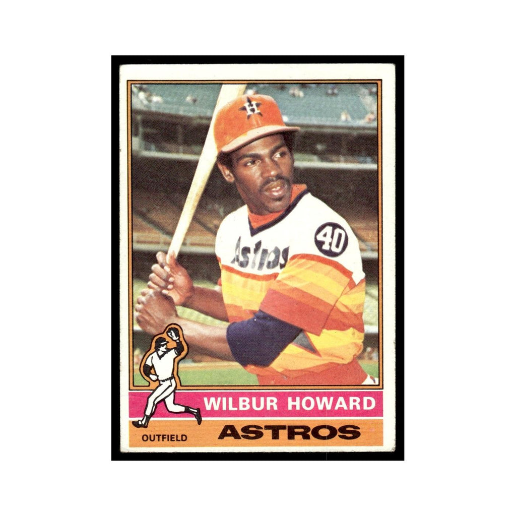 Wilbur Howard 1976 Topps #97 Houston Astros Baseball Card EX