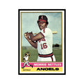 Morris Nettles 1976 Topps #434 California Angels Baseball Card EX