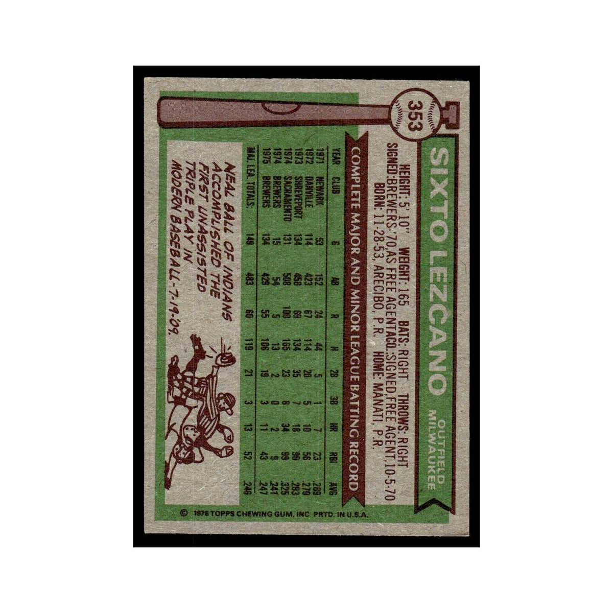 Dave Giusti 1976 Topps #352 Pittsburgh Pirates Baseball Card EX