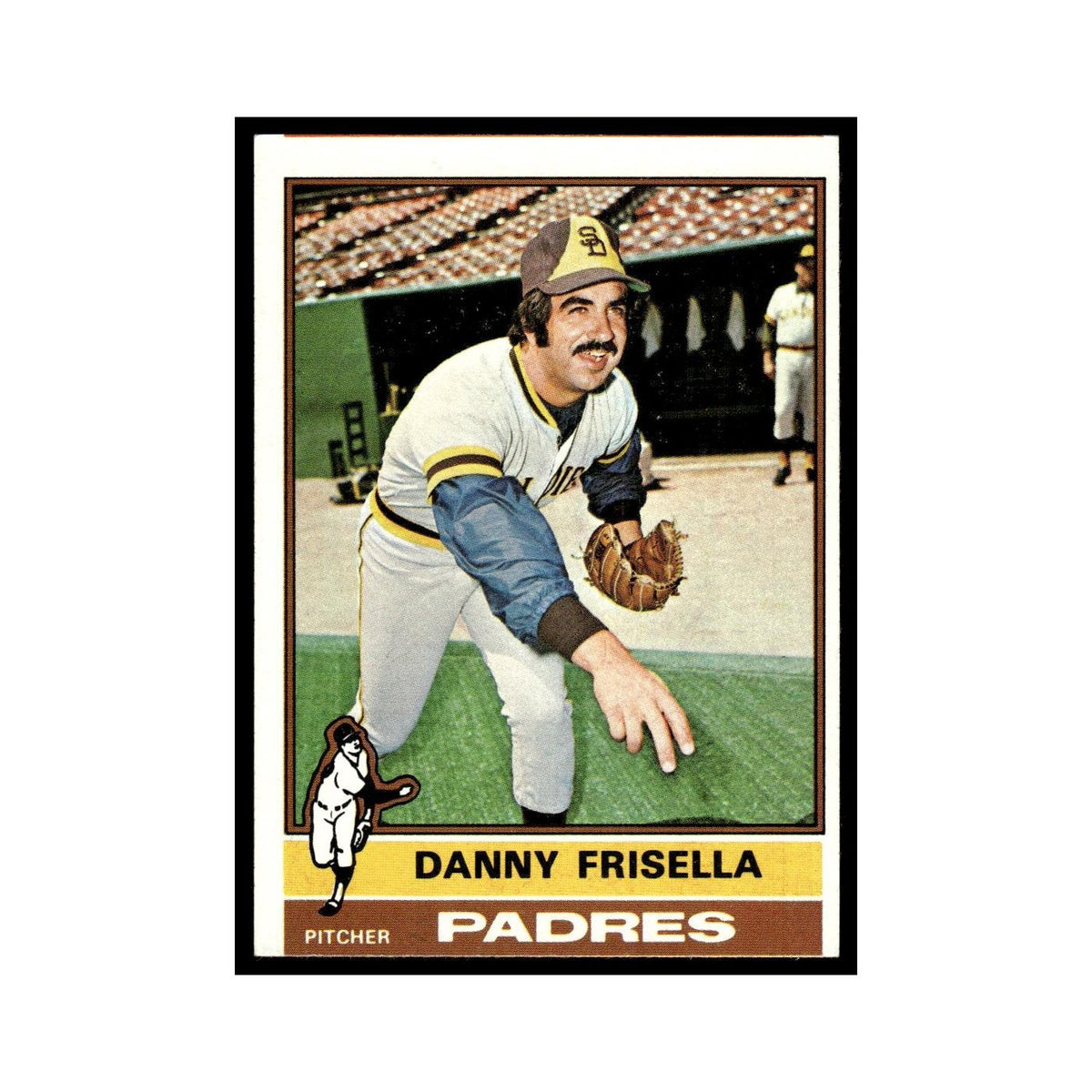 Danny Frisella 1976 Topps #32 San Diego Padres Baseball Card EX