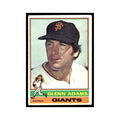 Glenn Adams 1976 Topps #389 San Francisco Giants Baseball Card EX