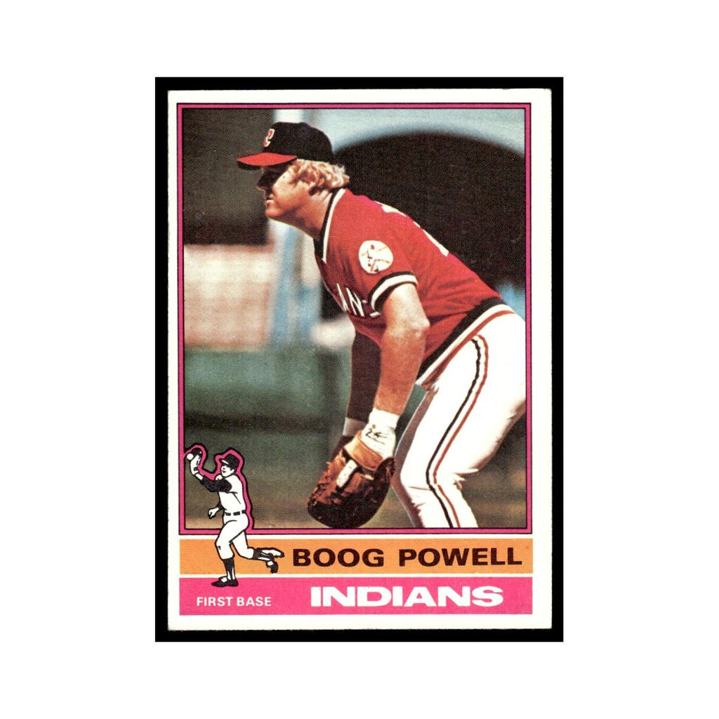 Boog Powell 1976 Topps #45 Cleveland Indians Baseball Card EX