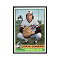 Dave Duncan 1976 Topps #49 Baltimore Orioles Baseball Card EX