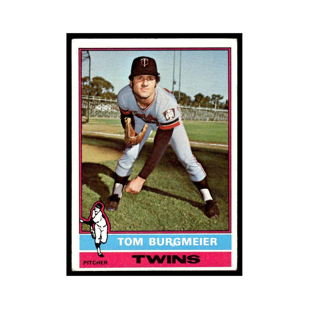 Tom Burgmeier 1976 Topps #87 Minnesota Twins Baseball Card EX