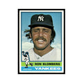 Ron Blomberg 1976 Topps #354 New York Yankees Baseball Card EX