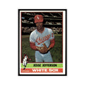 Jesse Jefferson 1976 Topps #47 Chicago White Sox Baseball Card EX