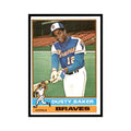 Dusty Baker 1976 Topps #28 Atlanta Braves Baseball Card EX