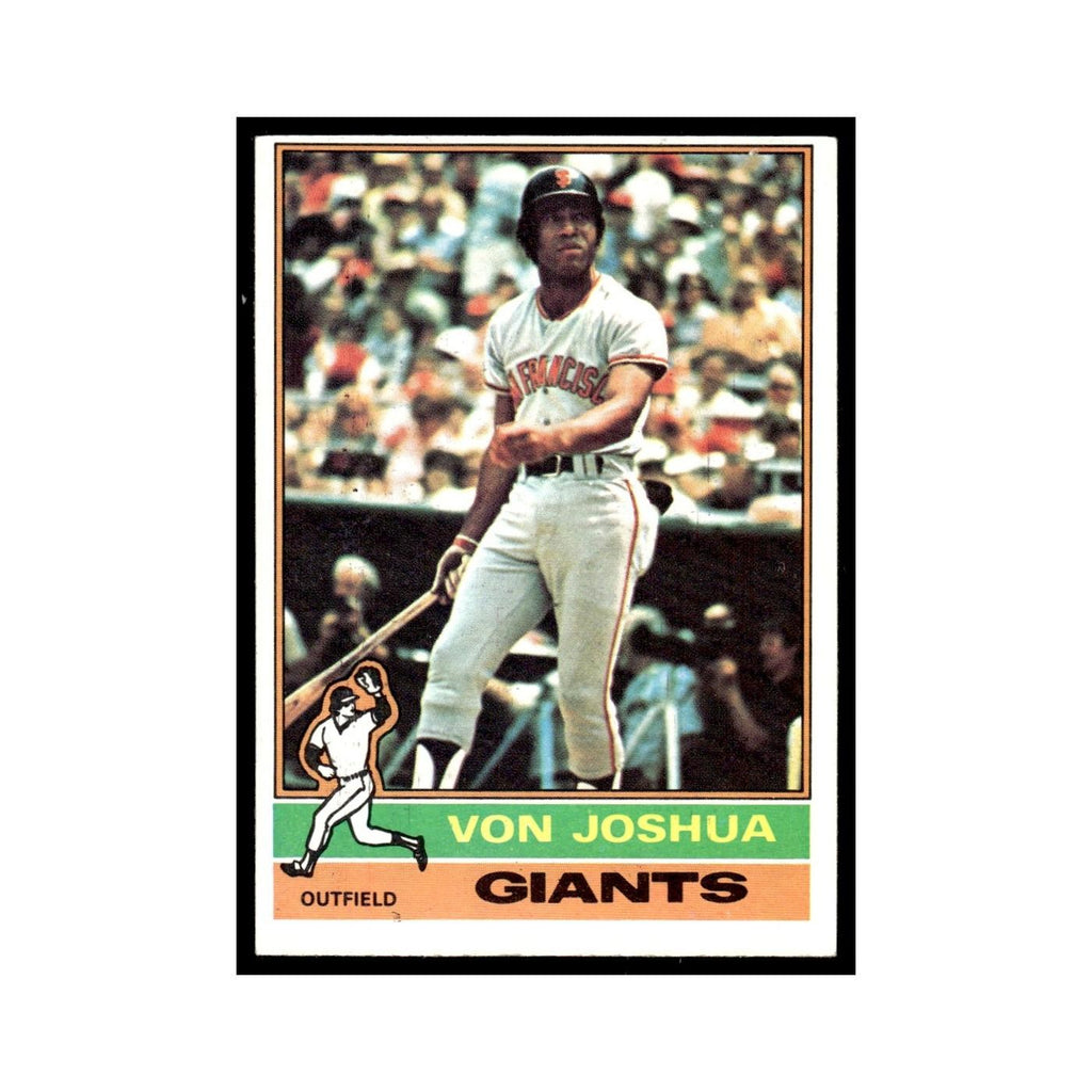 Von Joshua 1976 Topps #82 San Francisco Giants Baseball Card EX
