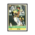 Ken Holtzman 1976 Topps #115 Oakland Athletics Baseball Card EX