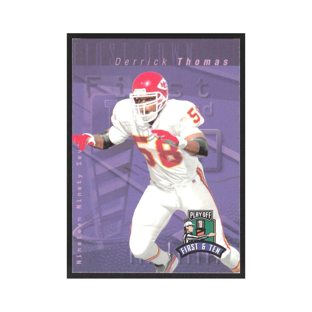1997 Playoff First & Ten Derrick Thomas Chiefs #215