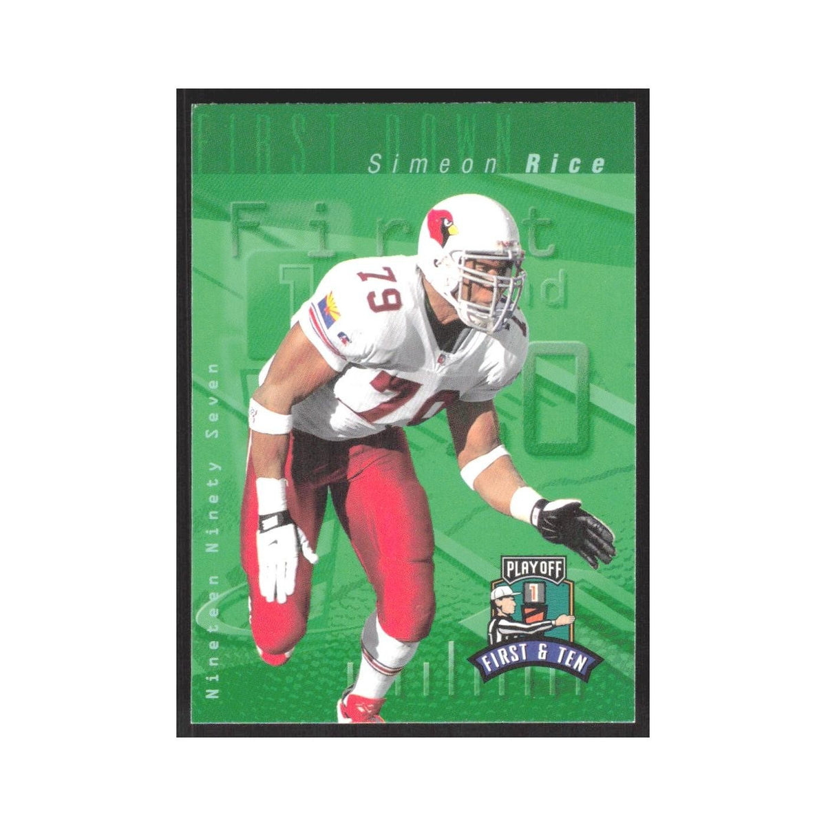 1997 Playoff First & Ten Simeon Rice Cardinals #79