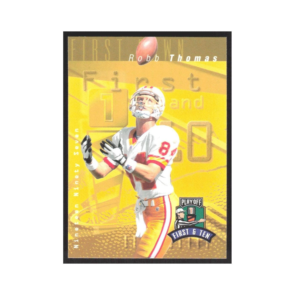 1997 Playoff First & Ten Robb Thomas Buccaneers #237