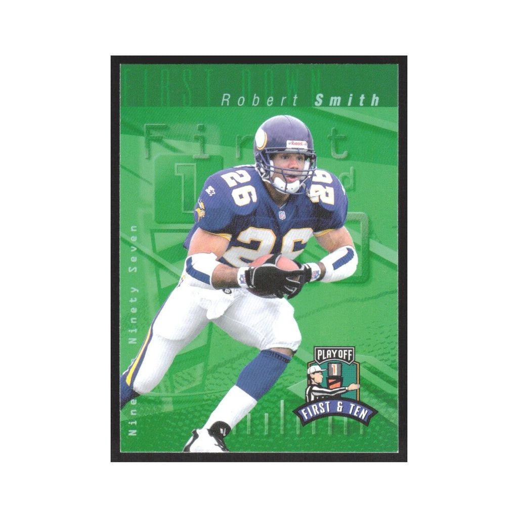 1997 Playoff First & Ten Robert Smith Vikings #125