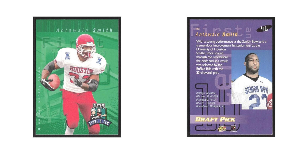 1997 Playoff First & Ten Antowain Smith RC Bills #46