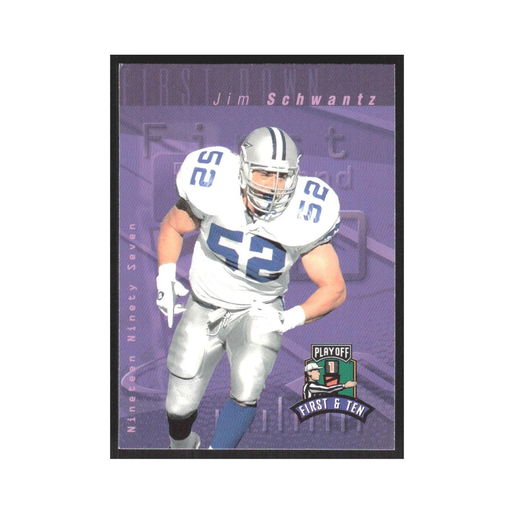 1997 Playoff First & Ten Jim Schwantz Cowboys #116