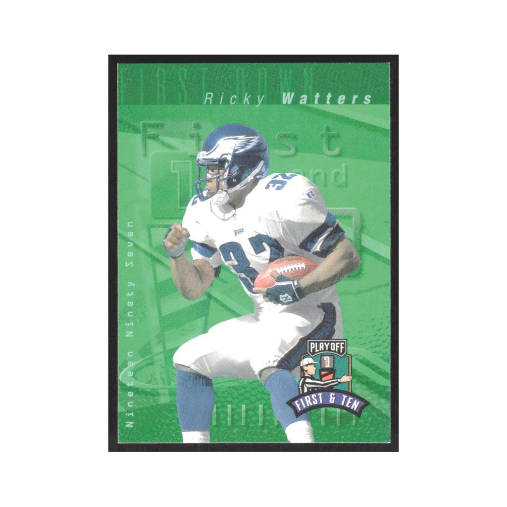 1997 Playoff First & Ten Ricky Watters Eagles #32