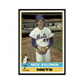 Rick Baldwin Rookie 1976 Topps #372 New York Mets Baseball Card EX