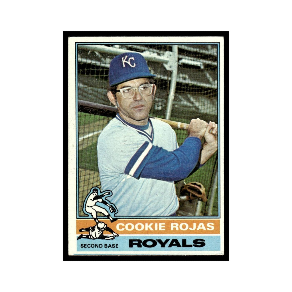 Cookie Rojas 1976 Topps #311 Kansas City Royals Baseball Card EX
