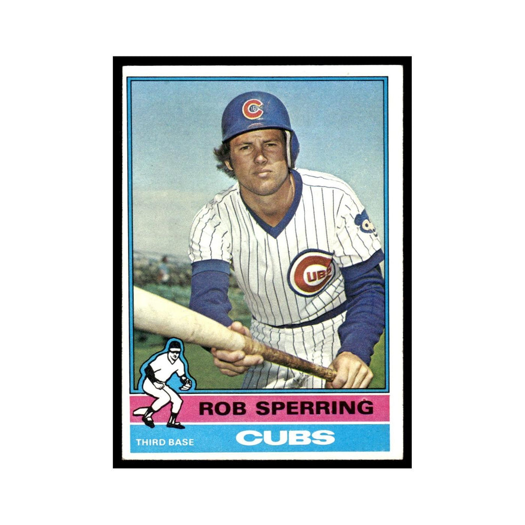 Rob Sperring 1976 Topps #323 Chicago Cubs Baseball Card EX